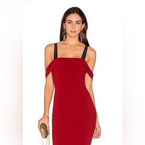 Cinq a Sept Nova Dress in Rust & Black. NWOT. Size 0